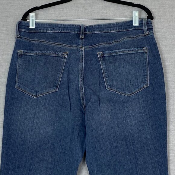 R Jeans The Signature Soft High Rise Stretchy Skinny Size 32 Medium Blue - Picture 4 of 12
